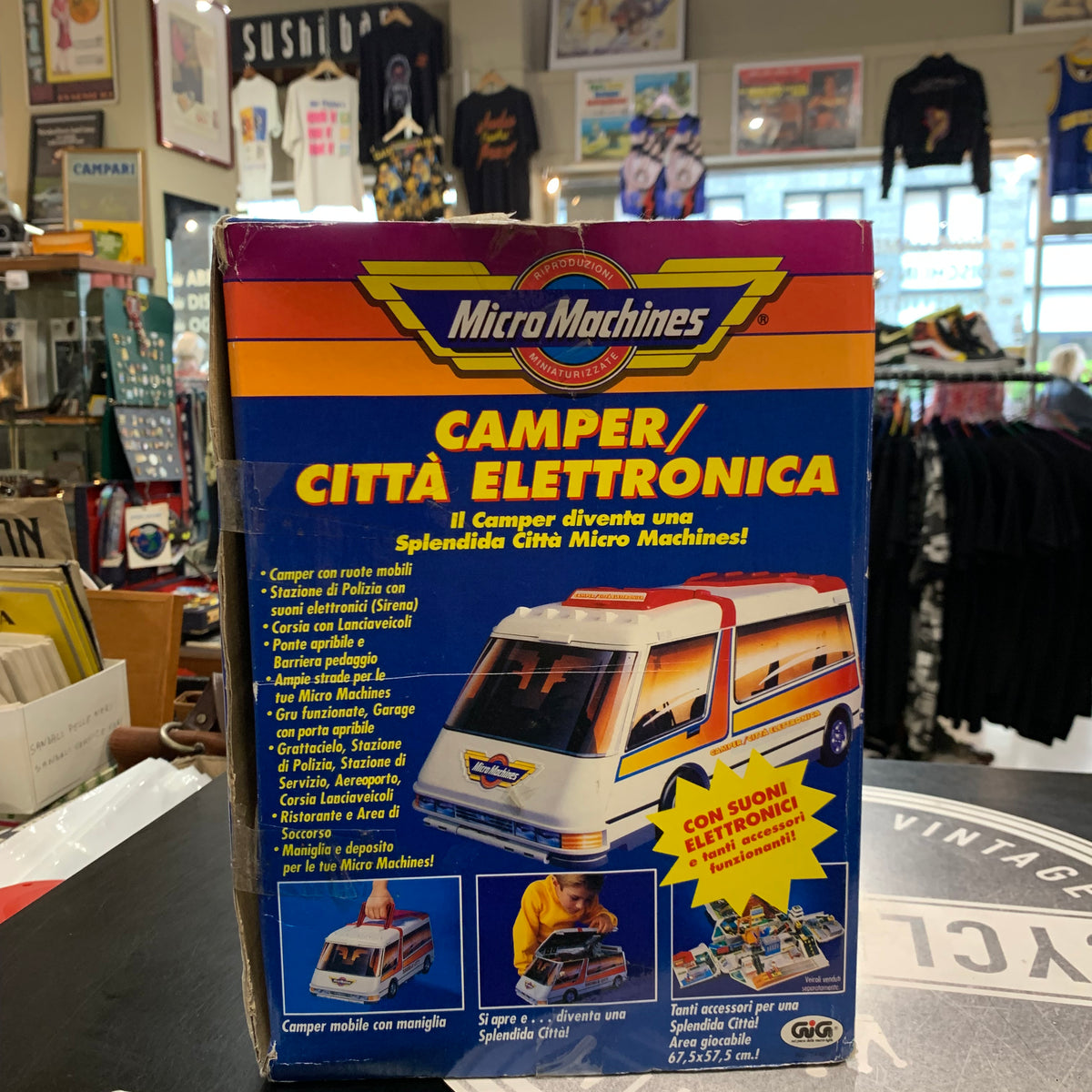 Micro Machines Camper Città Elettronica - Galoob anni '90