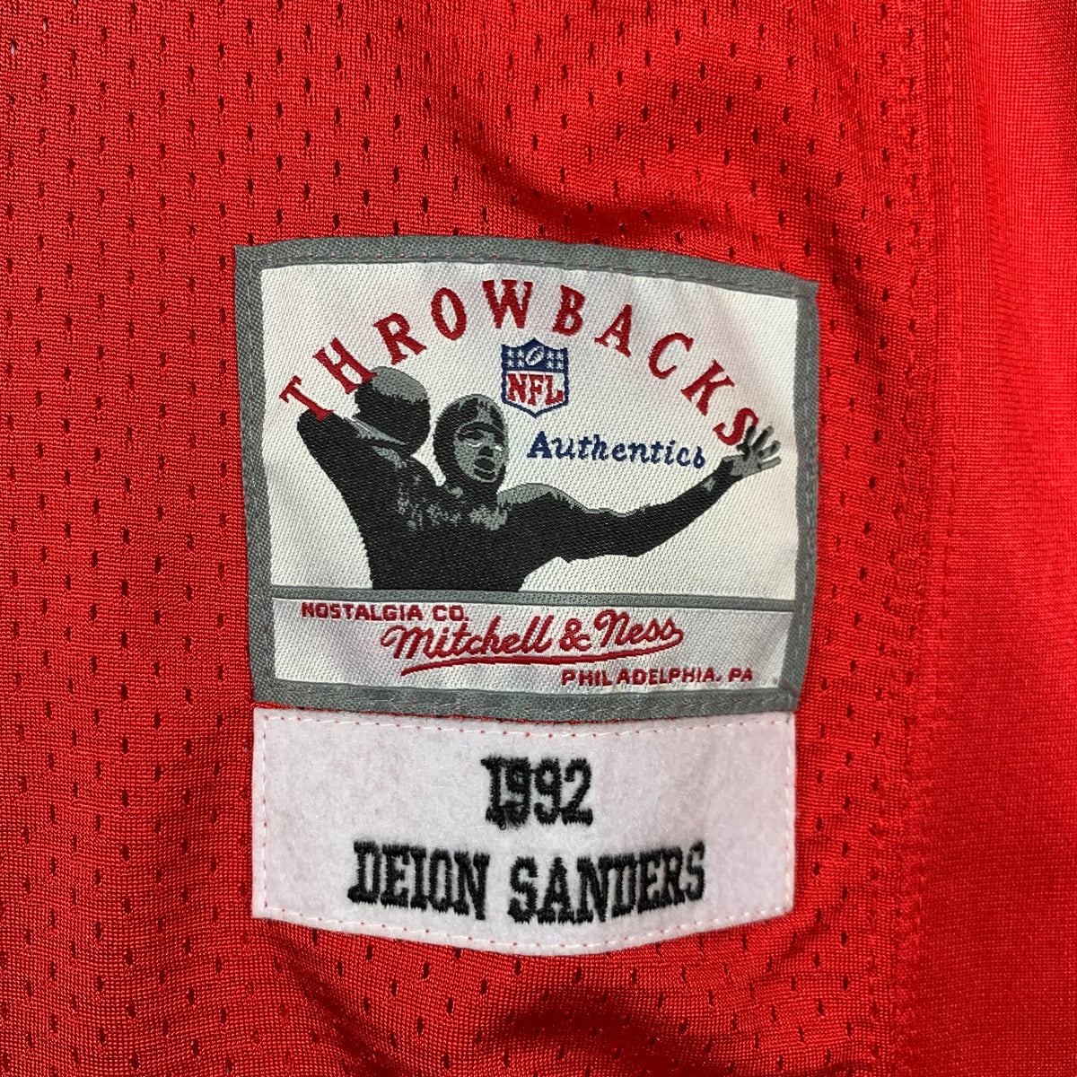 Maglia Football NFL Atlanta Falcons Sanders Vintage Replica Tg.M