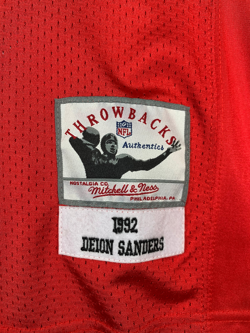 Maglia Football NFL Atlanta Falcons Sanders Vintage Replica Tg.M