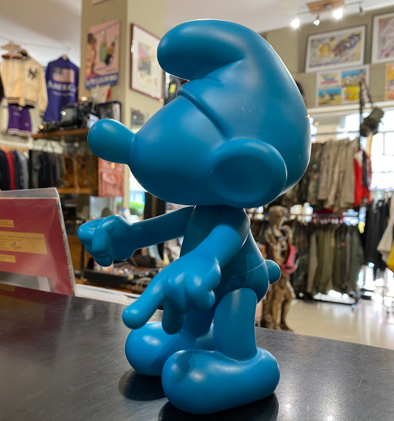 Puffo Jokey Smurf Leblon-Delienne - Scultura resina Pop Art