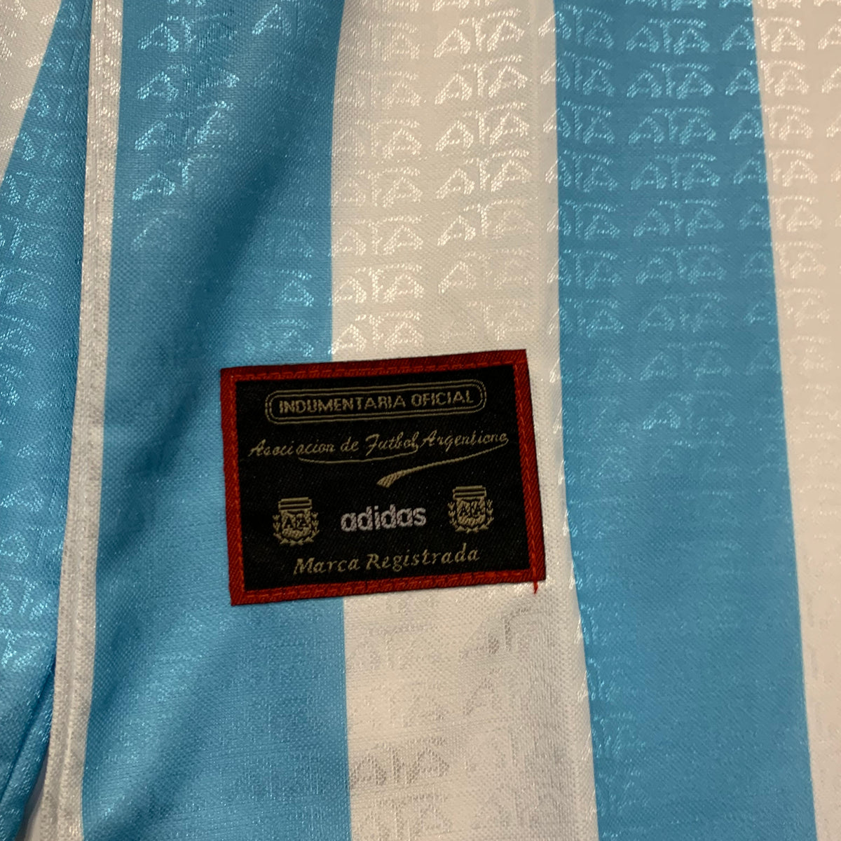 Maglia calcio Adidas Argentina Tg.M 1996 Vintage Replica