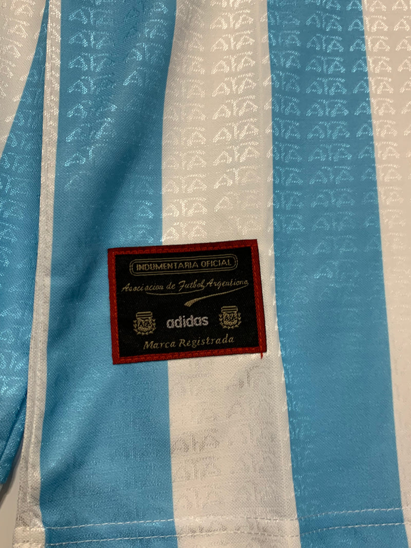 Maglia calcio Adidas Argentina Tg.M 1996 Vintage Replica