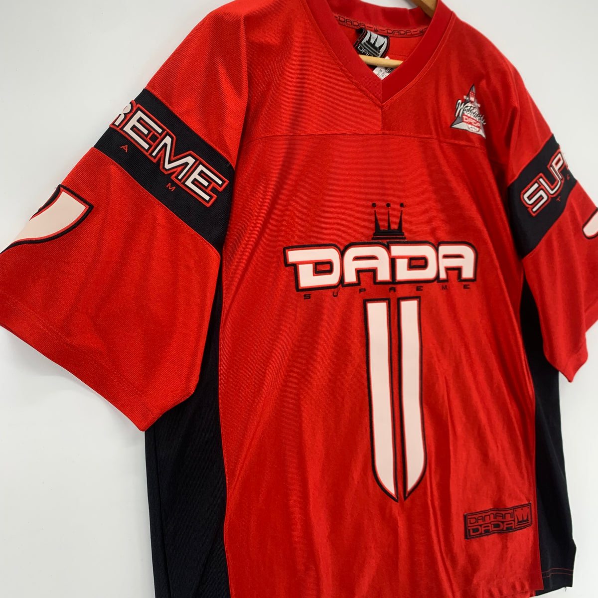 Jersey DAMANI DADA Supreme USA Vintage Anni '90 Tg. S Oversize