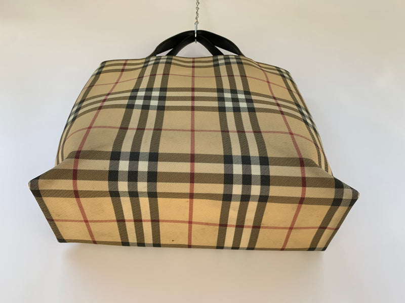 Borsa a mano Burberry vintage - motivo Nova Check
