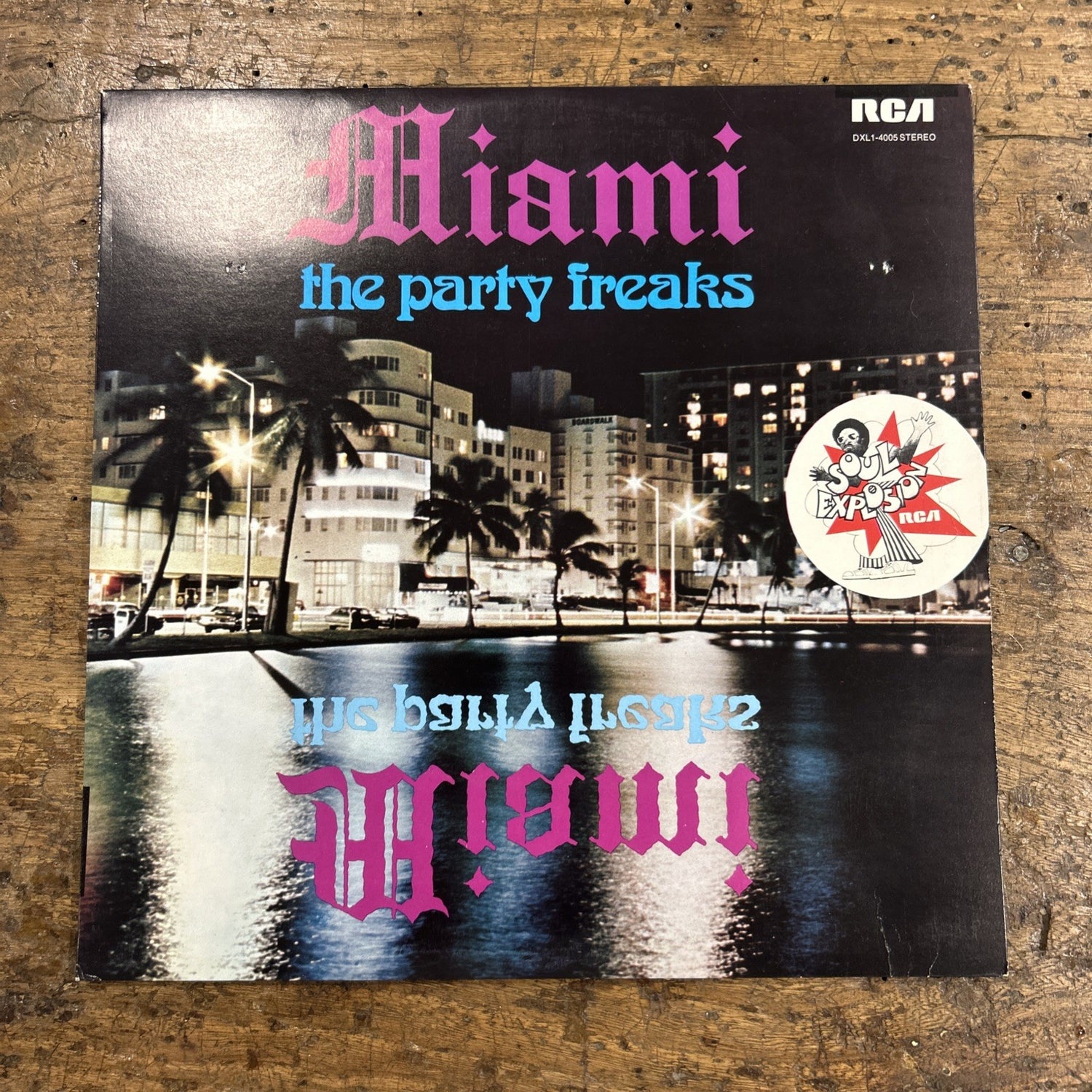 LP Robert Moore - Miami The Party Freaks Italy 1975 Funk Soul Disco Vinile