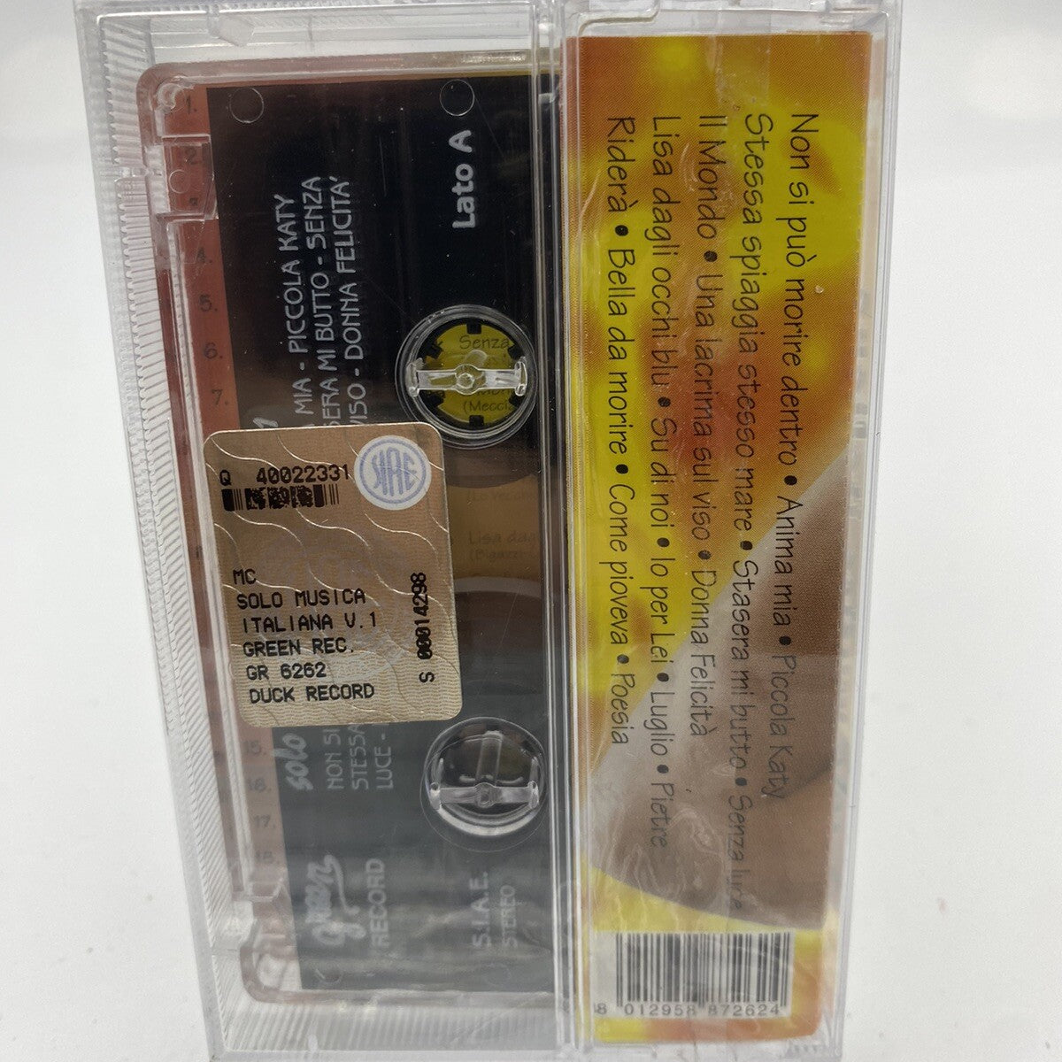 MUSICASSETTA Tape SS Various - Solo Musica Italiana Italy