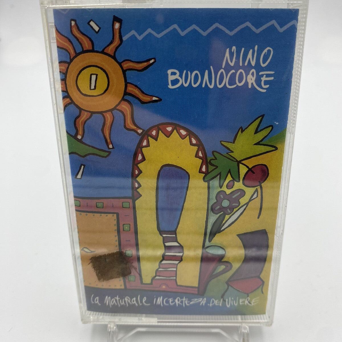 MUSICASSETTA Tape SS Nino Buonocore – La Naturale Incertezza Del Vivere 1992 Ita