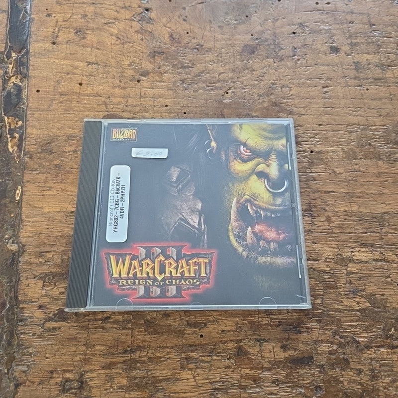 CD WarCraft III Reign Of Chaos  Soundtrack 2002