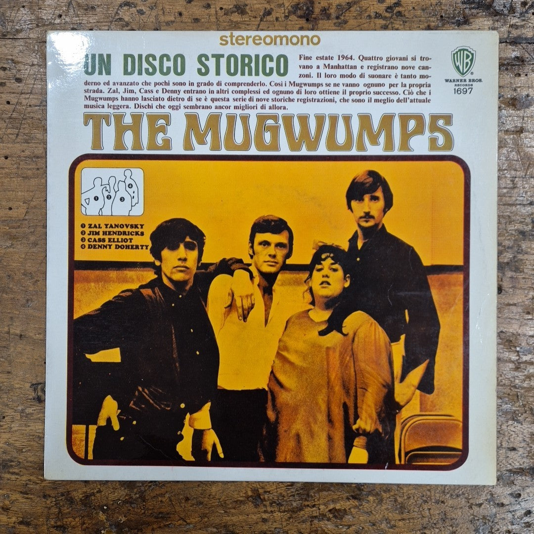 LP The Mugwumps - Un Disco Storico WLS 1697 made In Italy Musica Rock Vinile