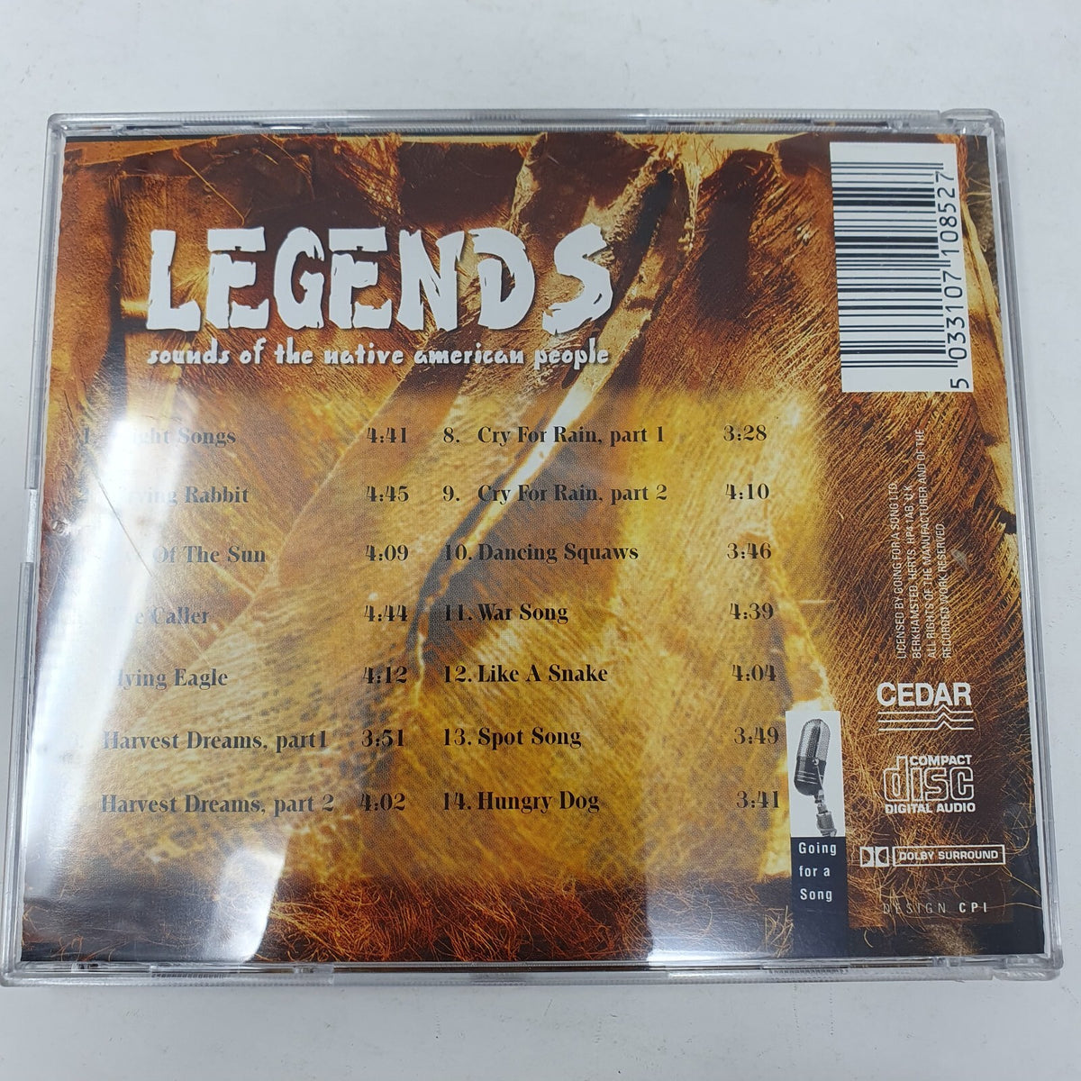 CD Navajo – Legends - Sounds Of The Native American People