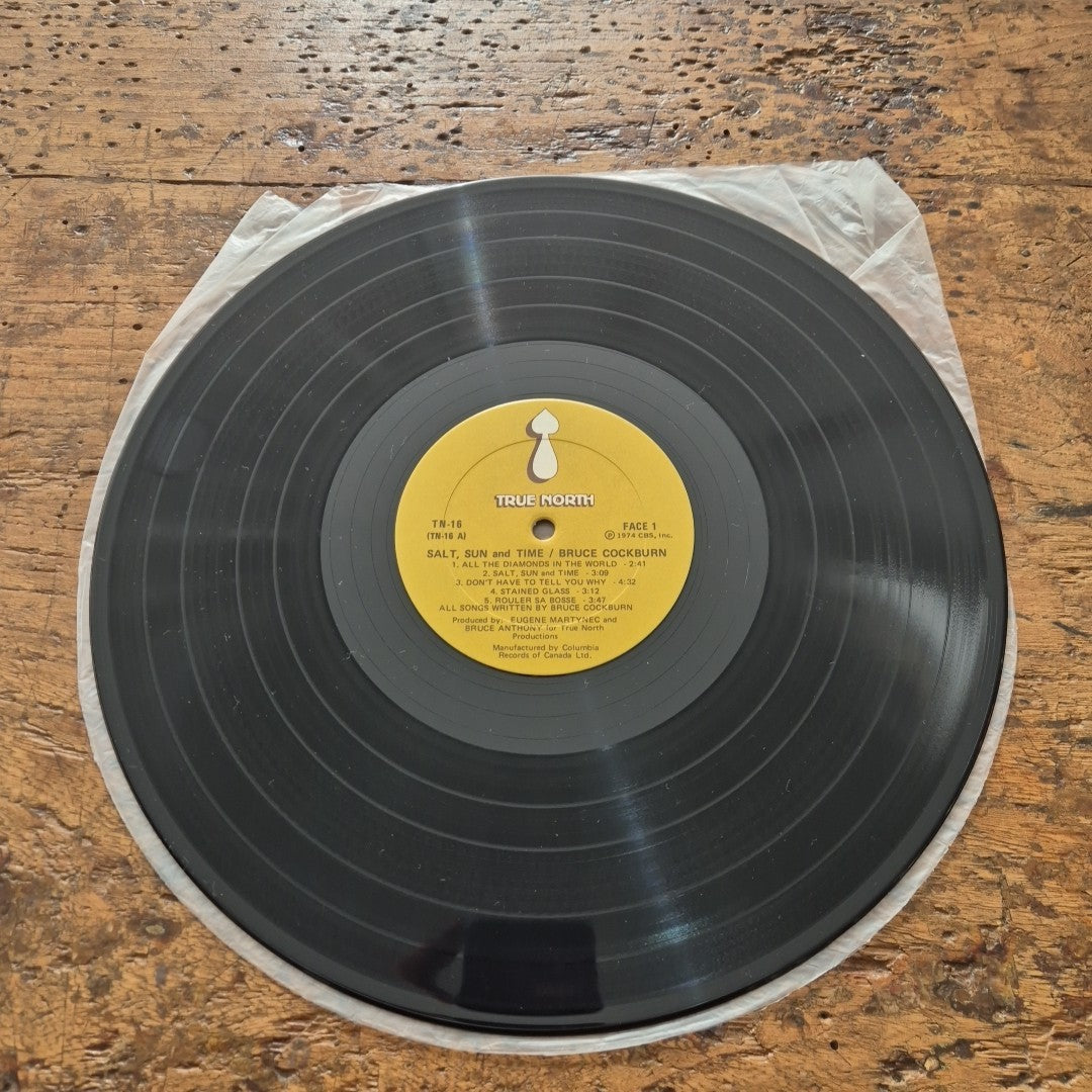 LP Bruce Cockburn - Salt, Sun And Time FACE 1 Musica Vinile Psychedelic Rock