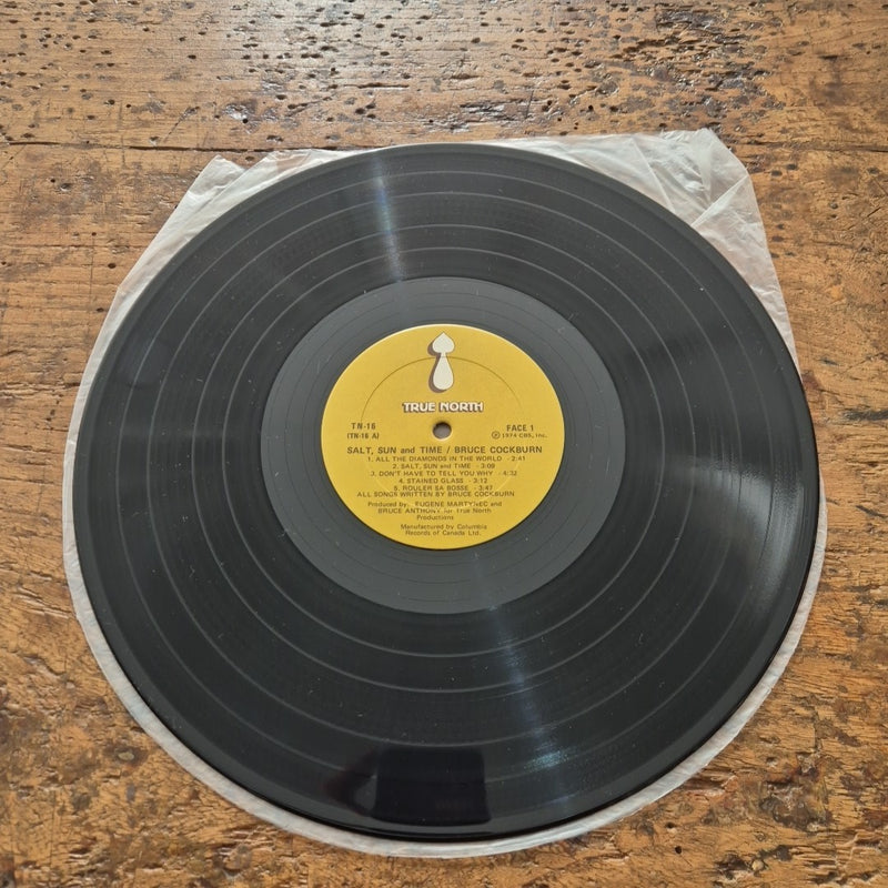 LP Bruce Cockburn - Salt, Sun And Time FACE 1 Musica Vinile Psychedelic Rock
