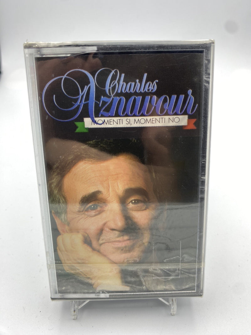 MUSICASSETTA Tape SS CHARLES AZNAVOUR MOMENTI SI, MOMENTI No Italy