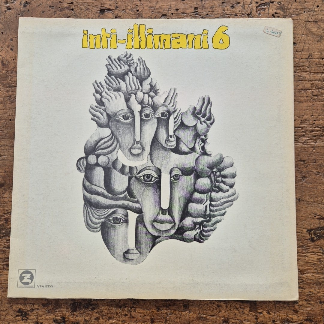 LP Inti-illimani 6 VPA 8355 Made In Italy Folk Country Vinile 12" Italy