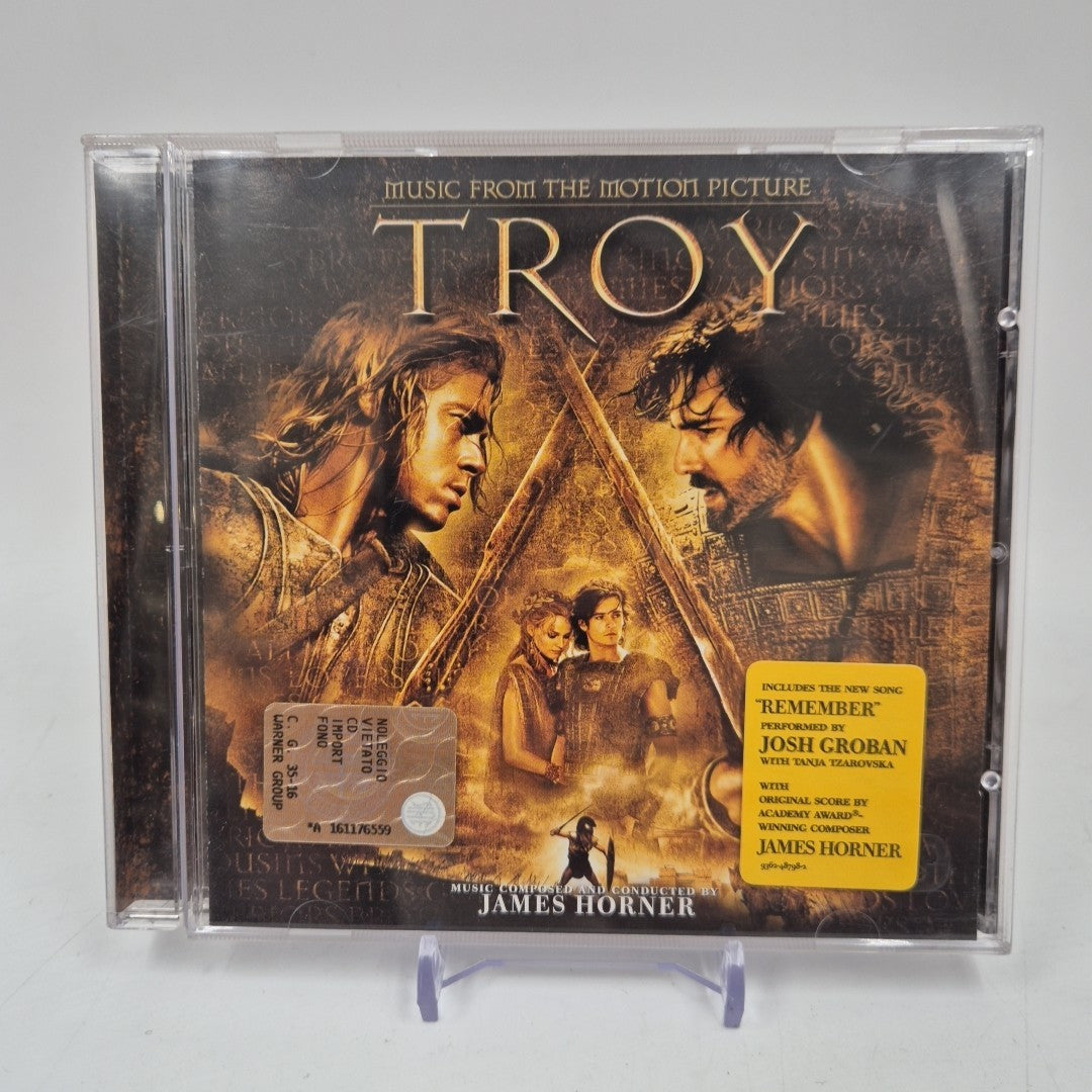 CD ost TROY music From The Motion Picture James Horner Colonna Sonora