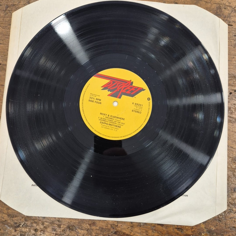 LP Frank Zappa The Mothers Roxy And Elsewhere K 69201 Rock Vinile
