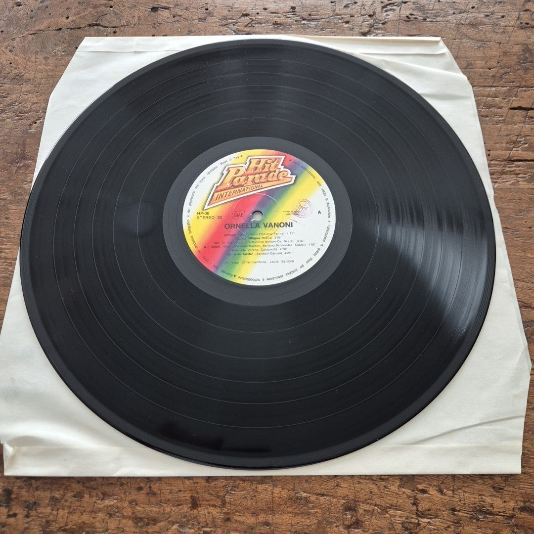 LP Ornella Vanoni Hit Parade International HP-06 Musica Italiana Vinile Pop