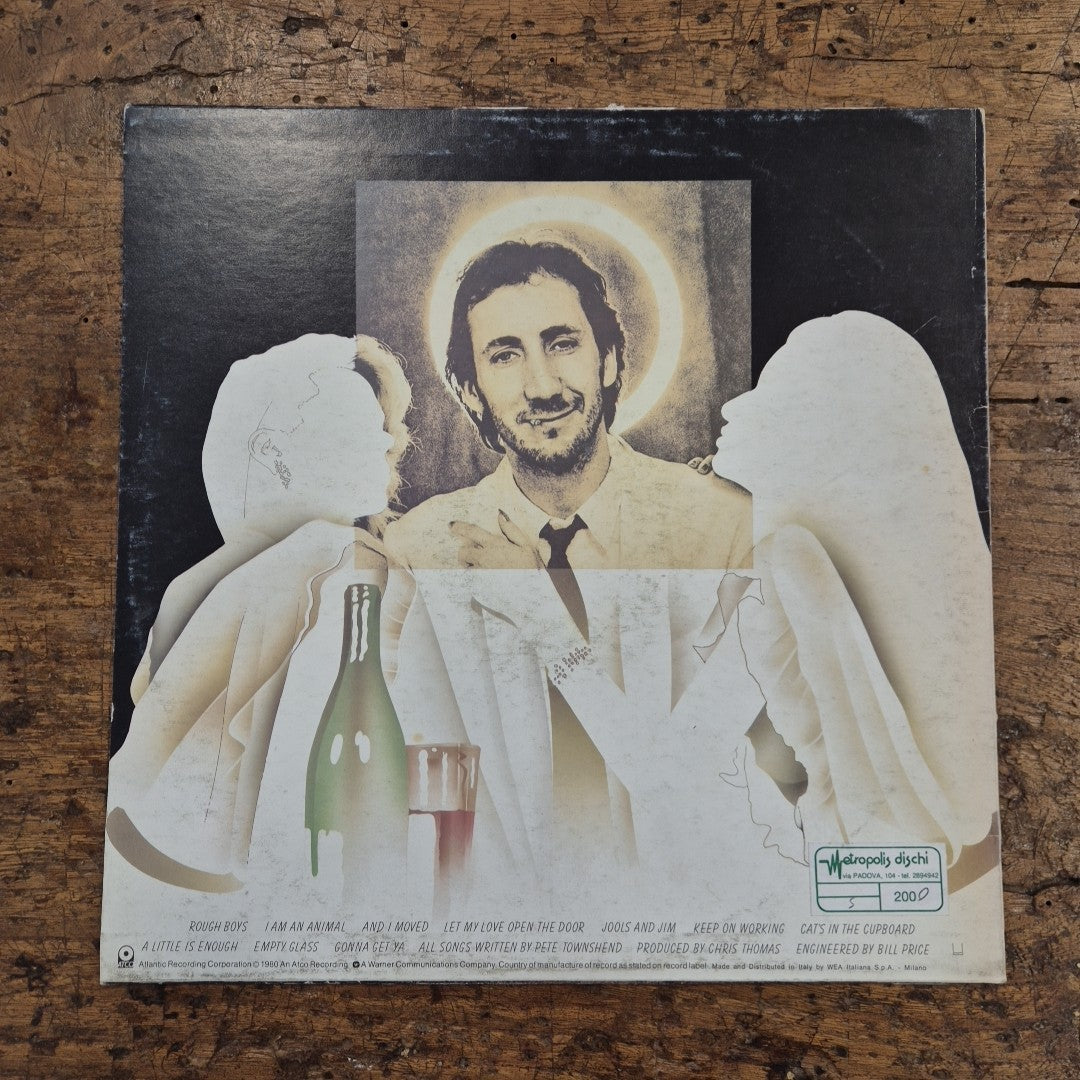 LP Pete Townshend - Empty Glass Atlantic W 50 699 Made In Italy Vinile Rock