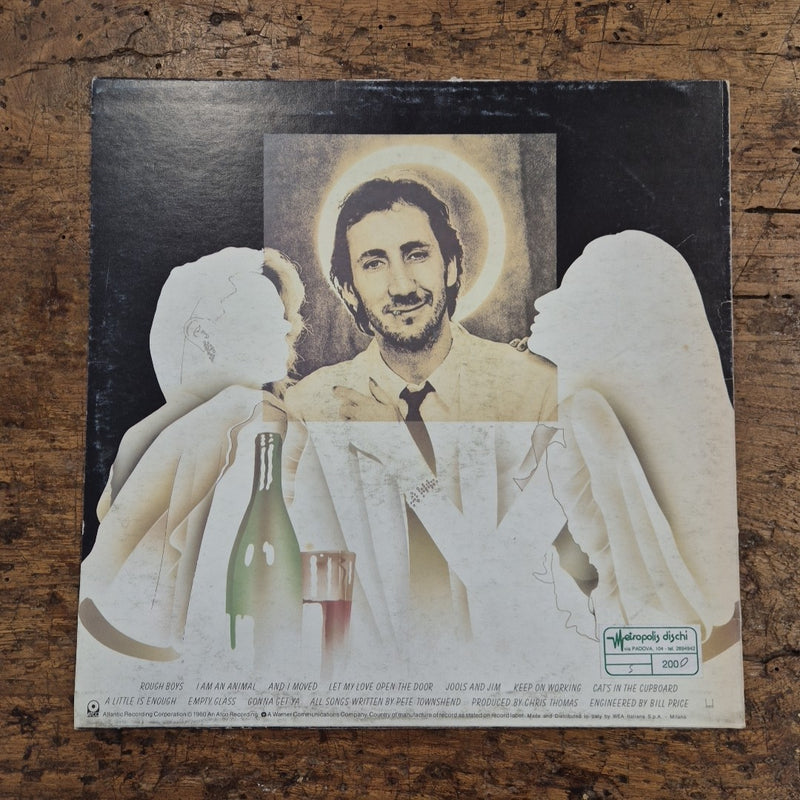 LP Pete Townshend - Empty Glass Atlantic W 50 699 Made In Italy Vinile Rock