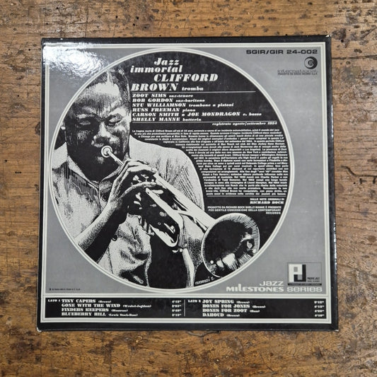 LP Clifford Brown - Jazz Immortal GIR 24-002 Musica Jazz Vinile 12