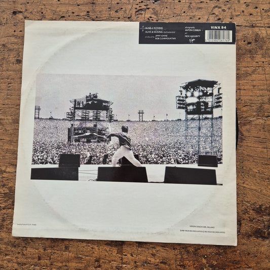 LP Simple Minds Alive And Kicking VINX 94 Musica Pop Rock Vinile
