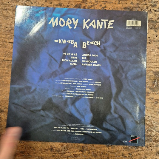 LP Mory Kante - Akwaba Beach 833 119-1 Musica Electronic Rock Vinile