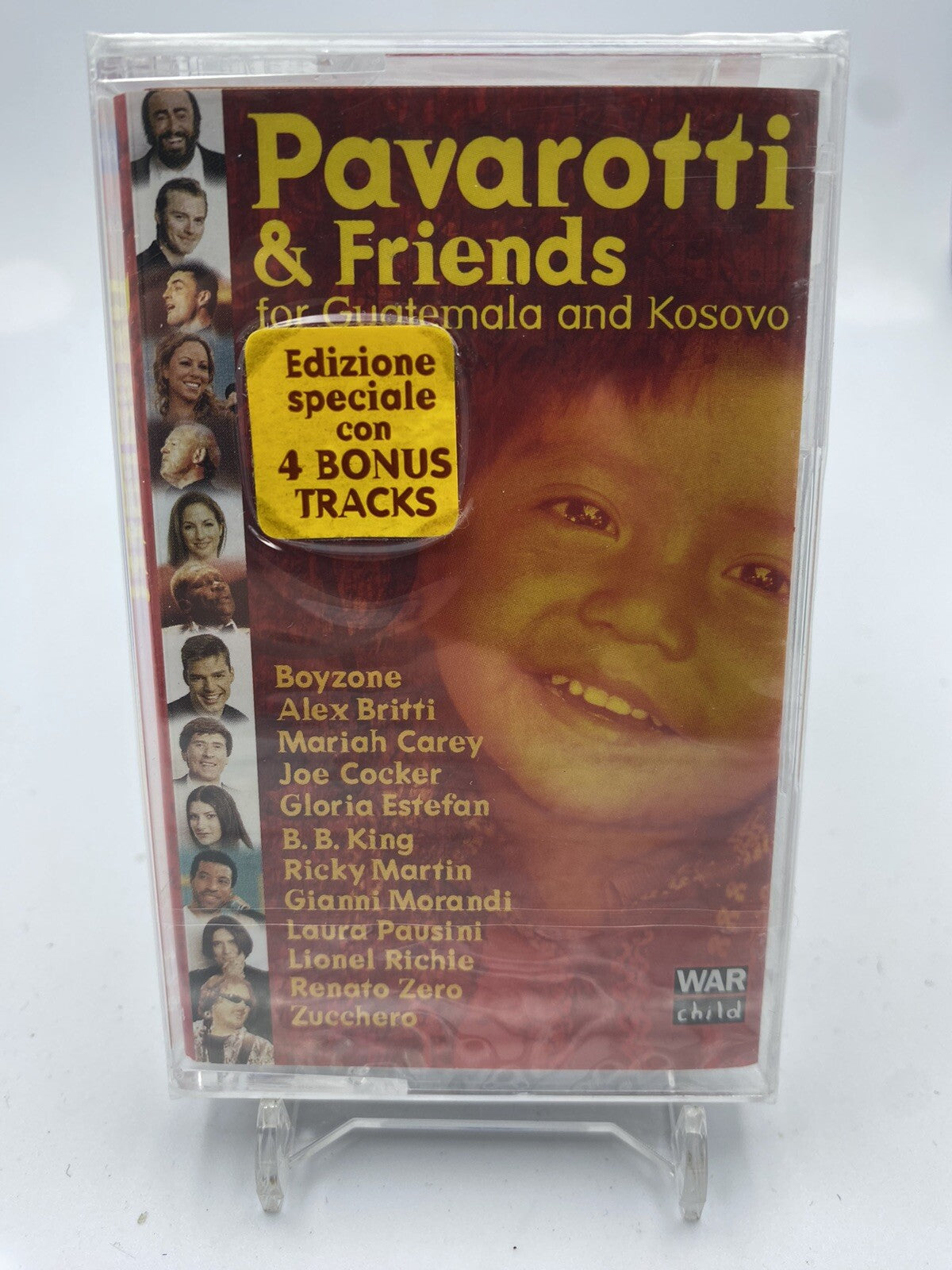 MUSICASSETTA Tape SS Pavarotti E Friends Musica Lirica Classica Italy
