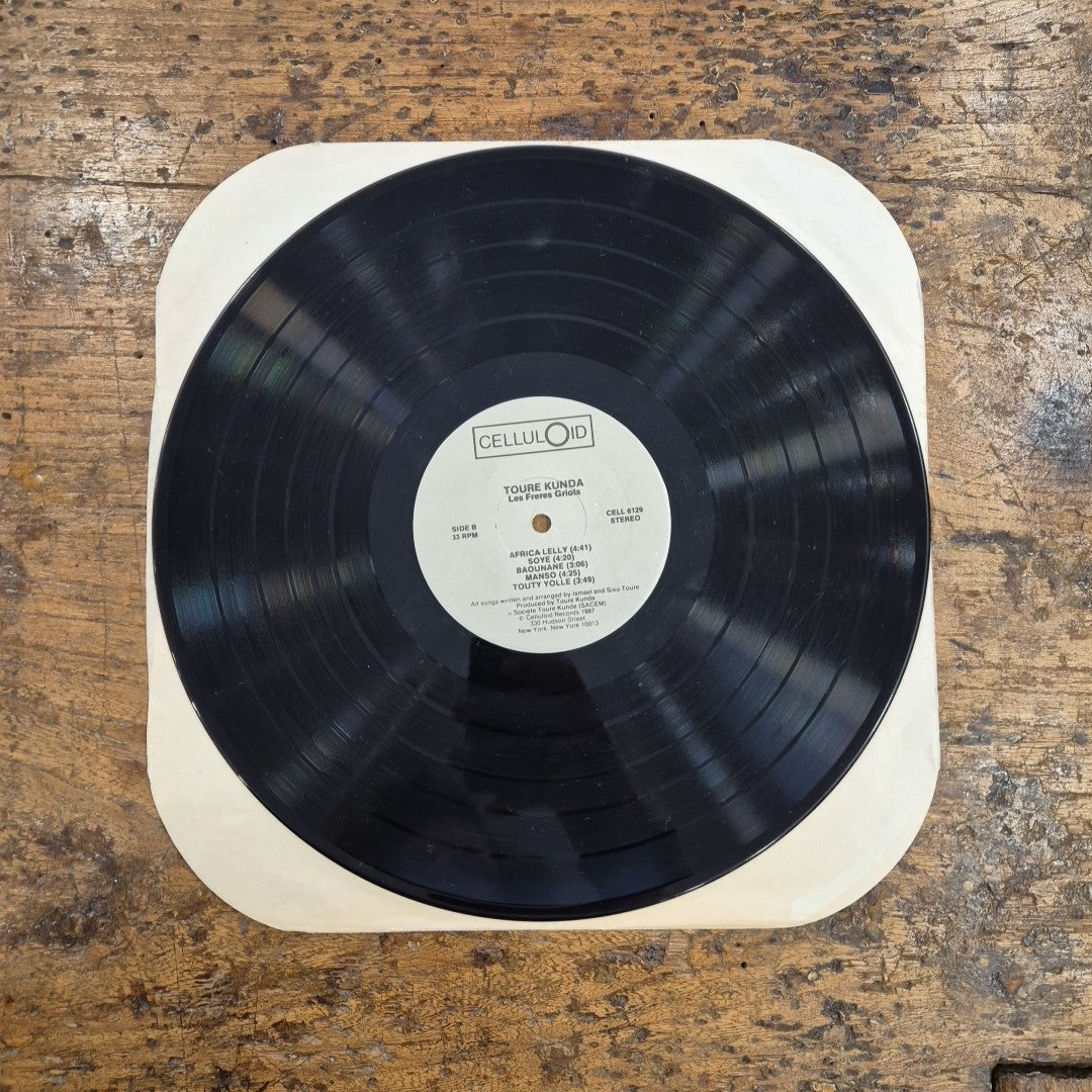 LP Toure Kunda - Les Freres Griots CELL 6129 Musica African Vinile 12
