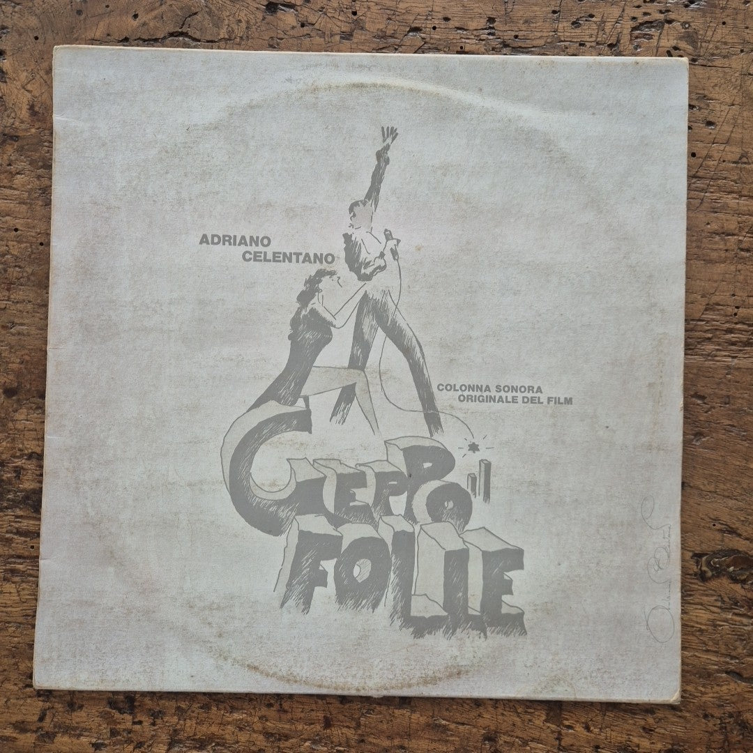 LP Adriano Celentano - Geppo Il Folle CLN 20099 Musica Italiana Vinile Vocal Pop