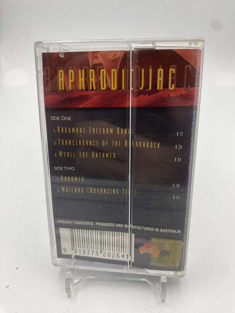 MUSICASSETTA Tape VG Aphrodidjiac - Didjeridu And World Dance Rhythms Folk Elect