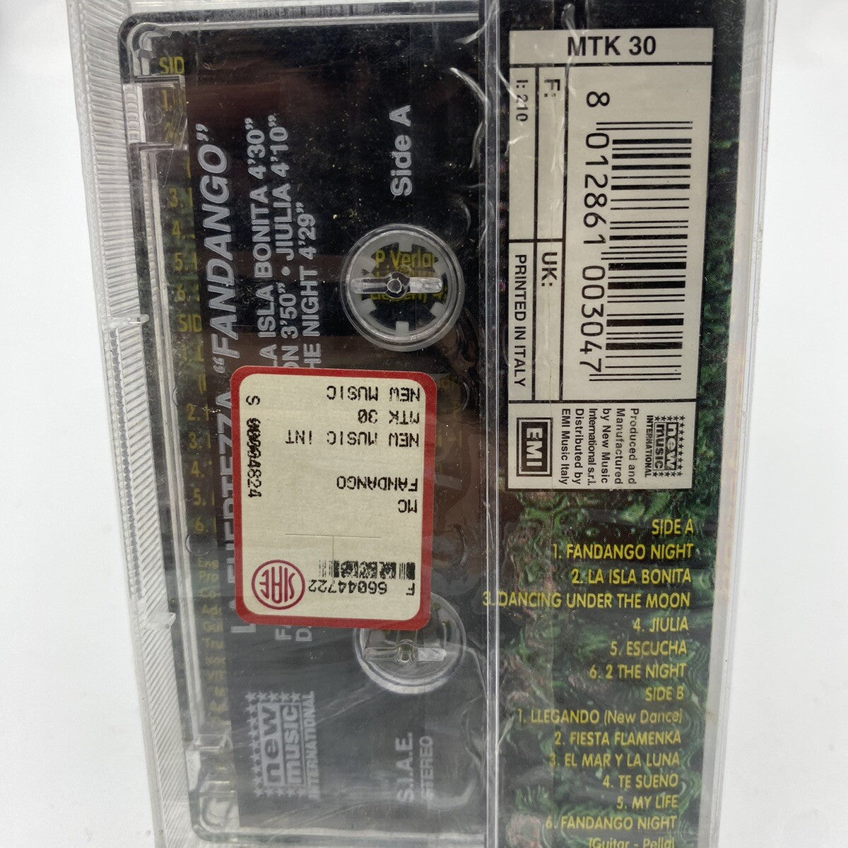 MUSICASSETTA Tape SS Various La Fortezza Fandango
