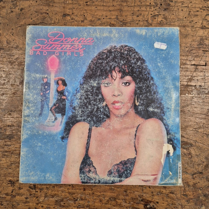 LP Donna Summer - Bad Girls CALP 5035 5036 Italy 1979 Pop Disco Soul Vinile