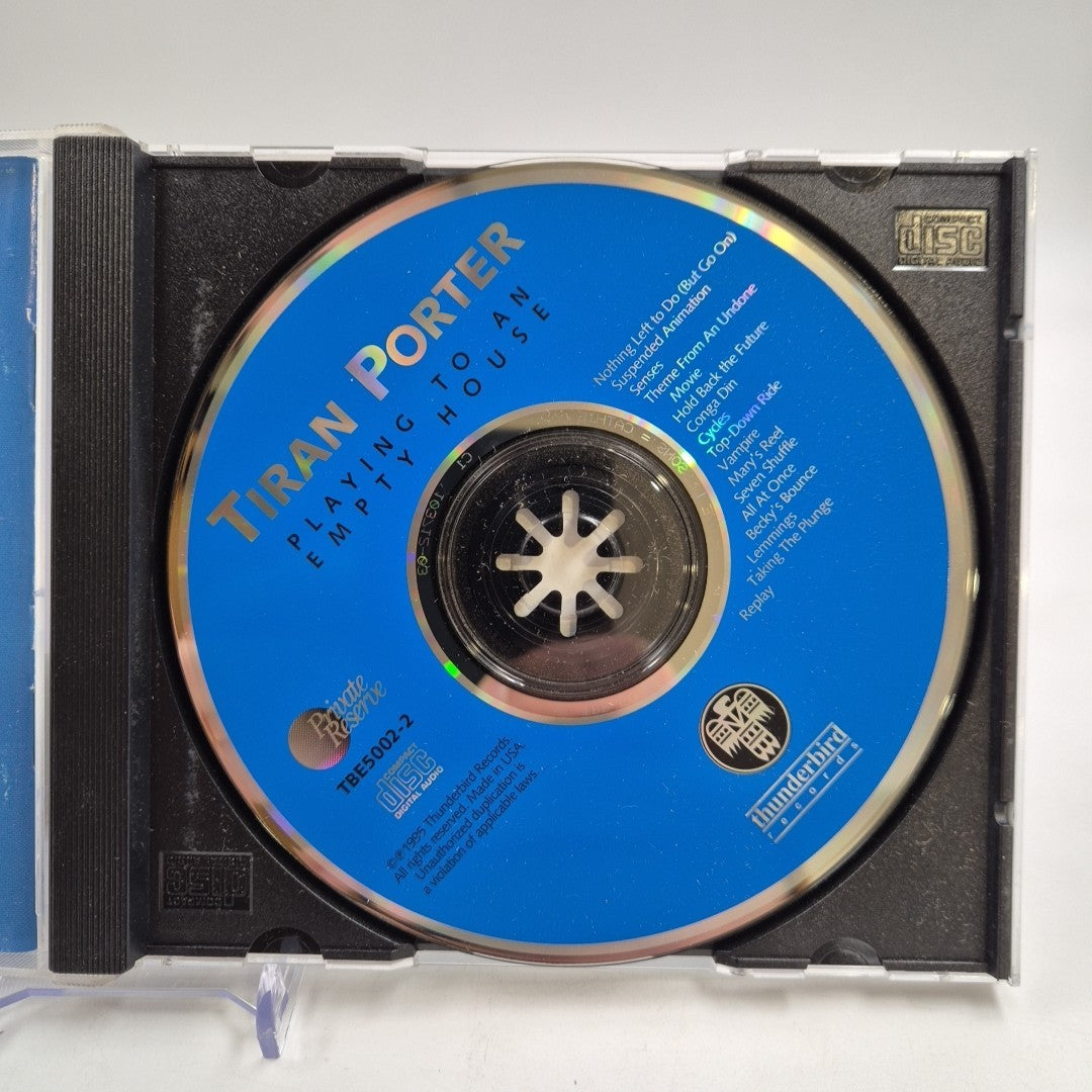 CD rock Tiran Porter Playing To An Empty House TBE5002-2 Thunderbird 1995
