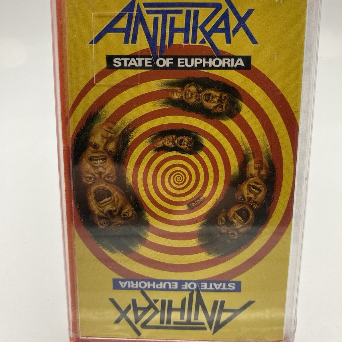 MUSICASSETTA Tape SS Anthrax – State Of Euphoria Rock Sigillato Unico Al Mondo