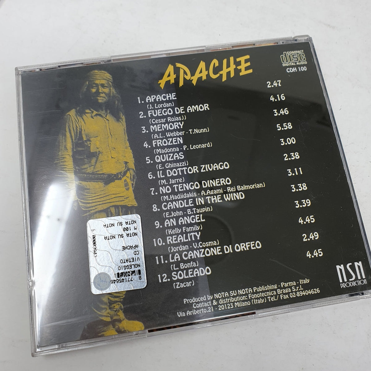 CD Various – Apache NSN Production – CDH 100