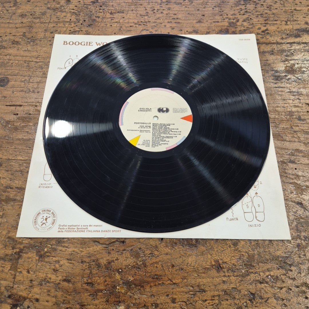 LP Gigliola Cinquetti Portoballo CGD 20336 Musica Italiana Vinile 12