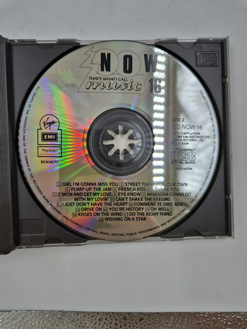 CD Now Music 16 Various Artists Dance Mix CD NOW 16