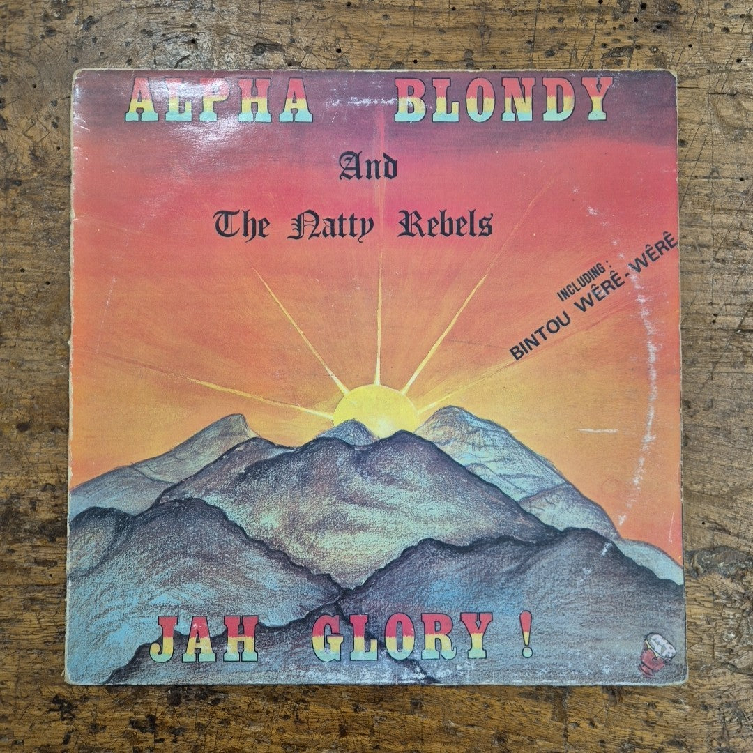 LP Alpha Blondy And The Natty Rebels - Jah Glory Moy 33001 Reggae Dub Vinile