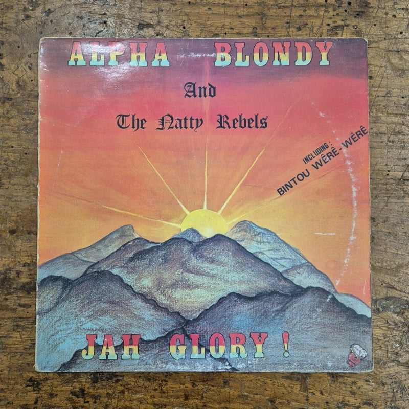 LP Alpha Blondy And The Natty Rebels - Jah Glory Moy 33001 Reggae Dub Vinile