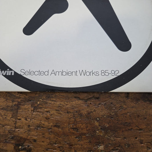 LP AphexTwin - Selected Works 85-92 AMBLP3922 1992 Made In Belgium Techno Music