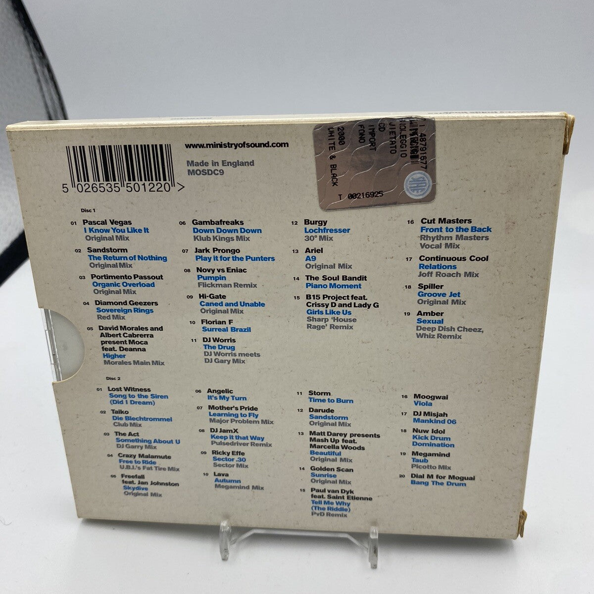CD Judge Jules – Clubber's Guide To... Ibiza - Summer 2000