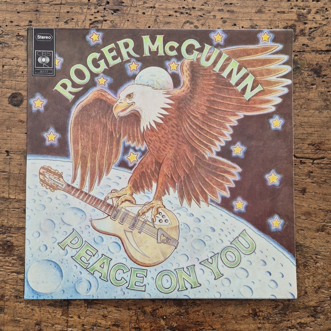 LP Roger McGuinn - Peace On You Prima Stampa Italiana 1974 Vinile 12