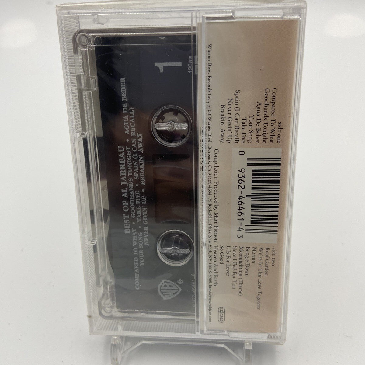 MUSICASSETTA Tape SS Al Jarreau – Best Of Al Jarreau Jazz 1996