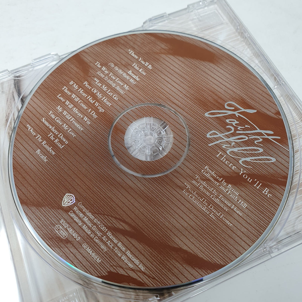 CD Faith Hill – There You'll Be Warner Bros. Records – 9362-48240-2