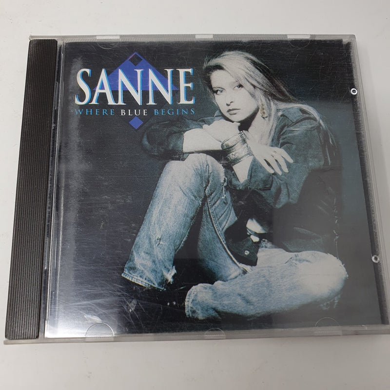 CD Sanne – Where Blue Begins Virgin – 261 817