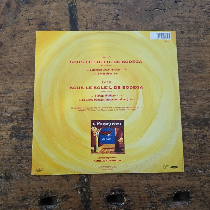 LP Les Negresses Vertes Sous Le Soleil De Bodega VINX 265 Musica New Wave Vinile