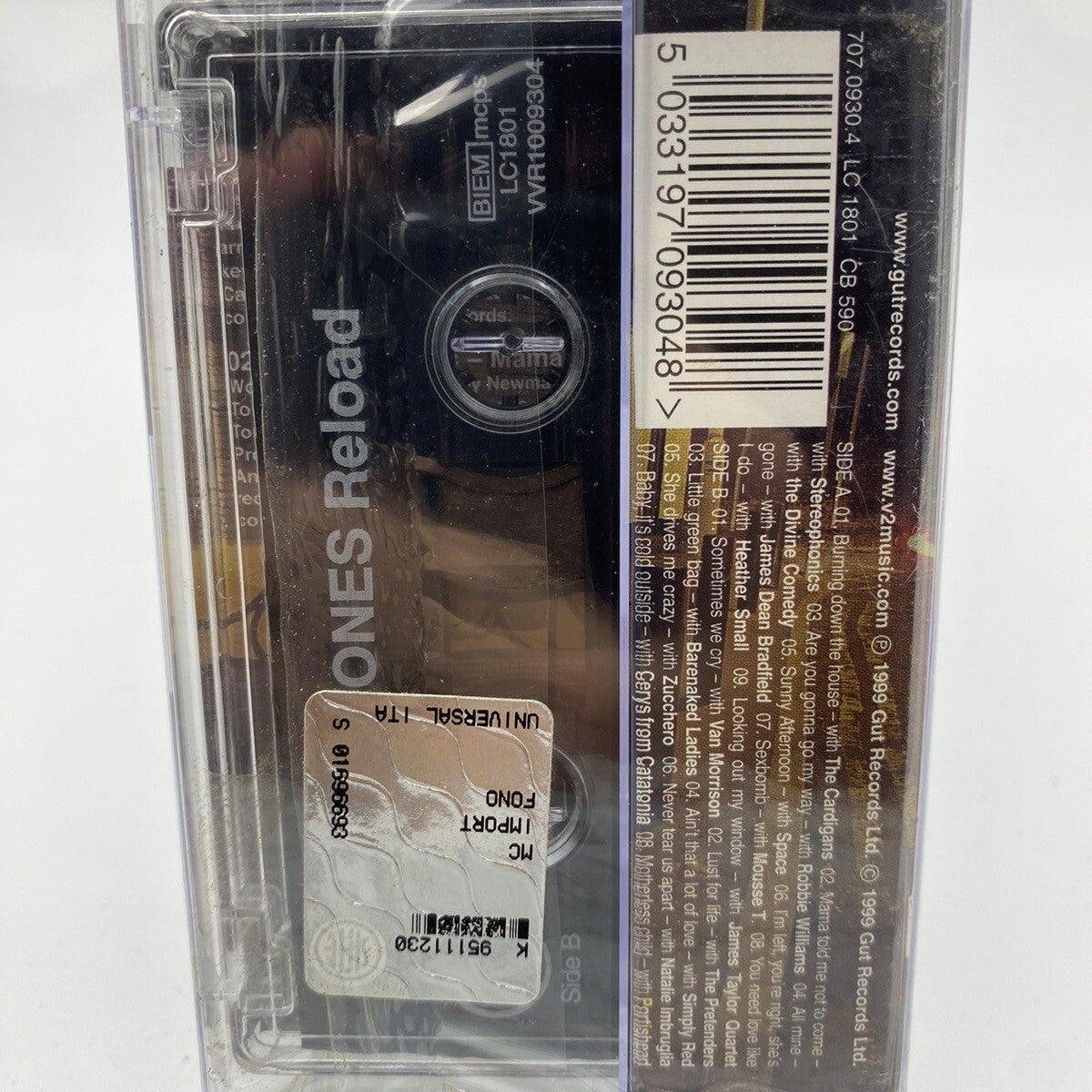 MUSICASSETTA Tape SS Tom Jones Reload Rock