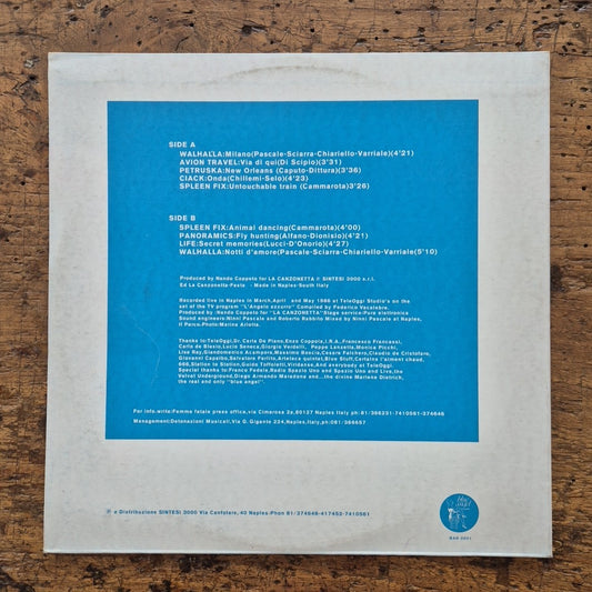 LP Live At The Blue Angel Avion Travel Cial Life Petruska BAR 0001 Musica Vinile