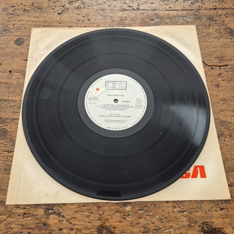 LP Amalgamation - O.P.M.C. ISP 34103 Italy 1971 Psycheledic Rock Vinile 12
