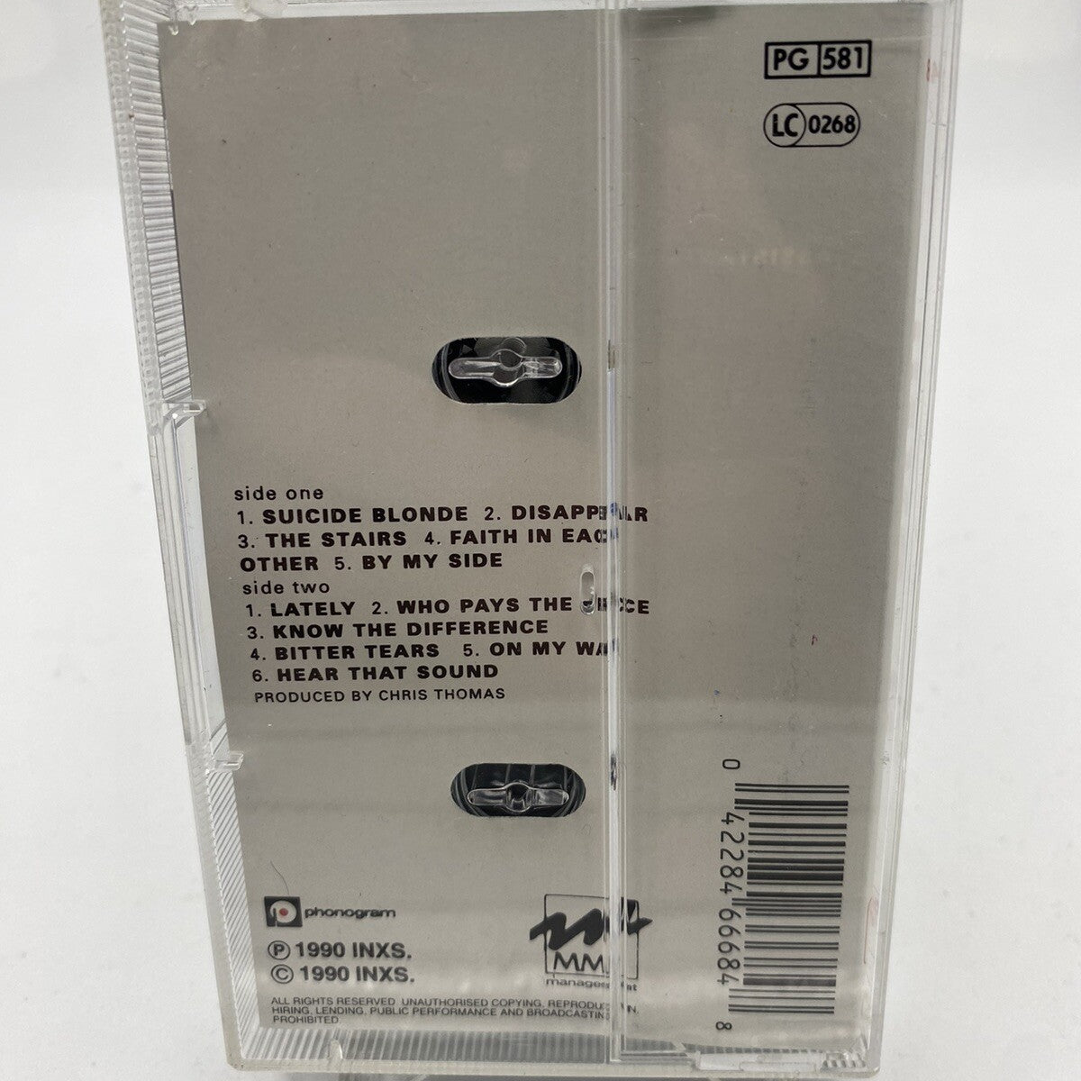 MUSICASSETTA TAPE VG INXS – X Pop Rock 1990